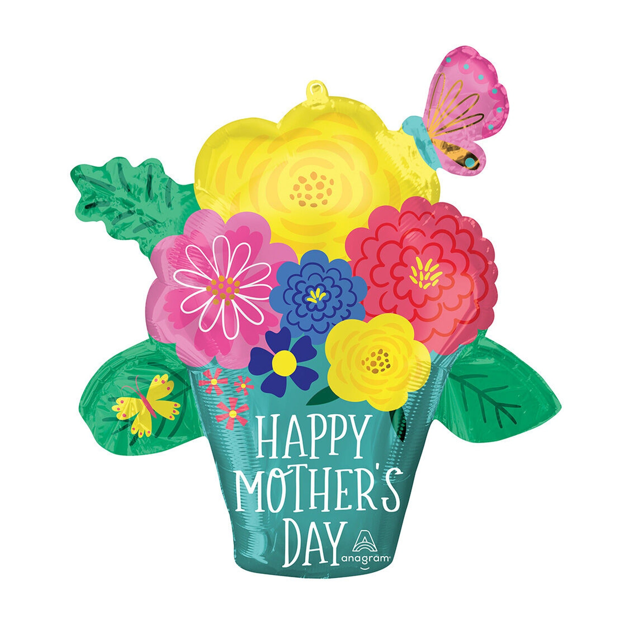 Supershape Happy Mother's Day Pretty Flower Pot